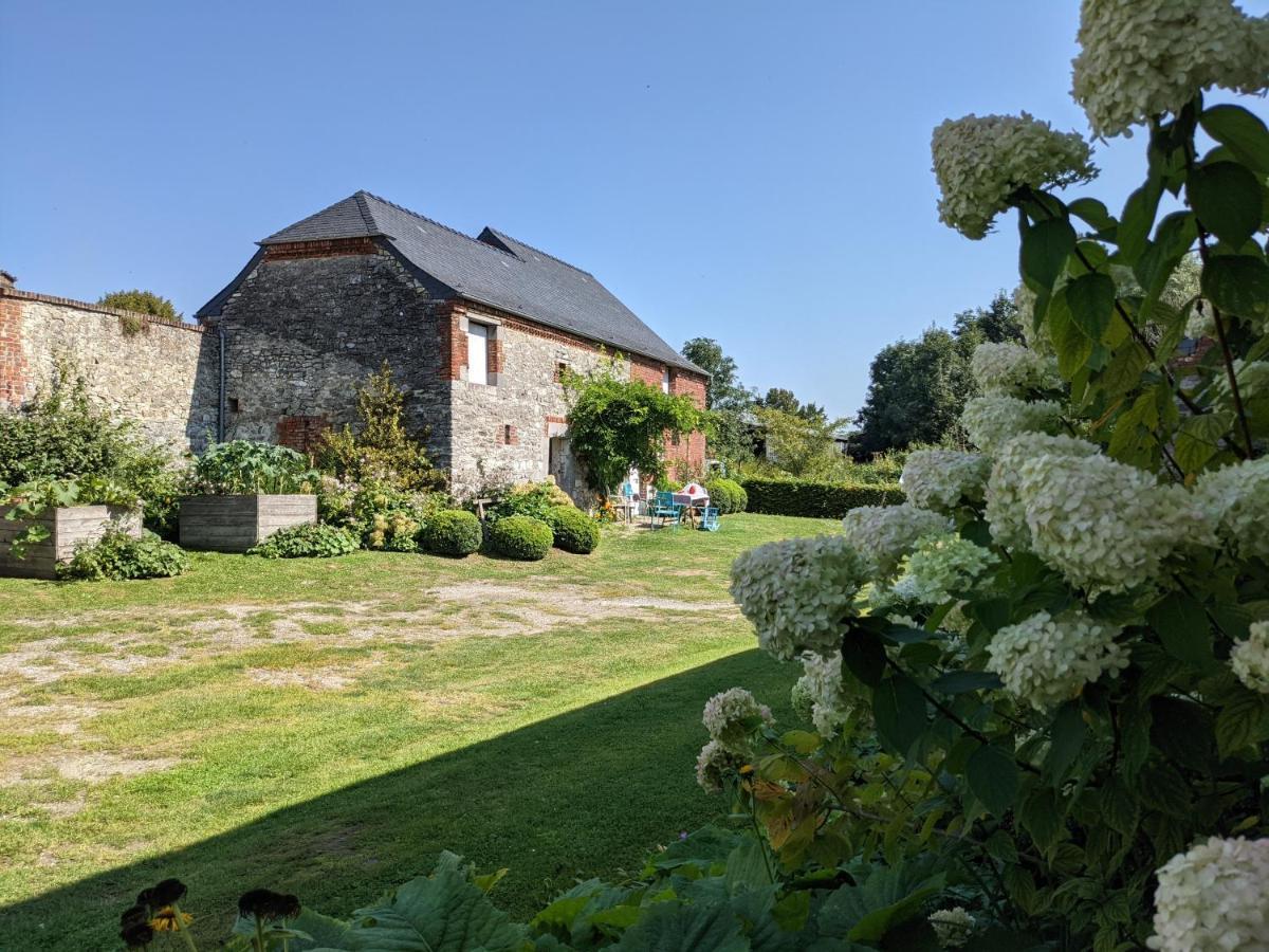 La Grange De Dourlers Bed & Breakfast Exterior foto