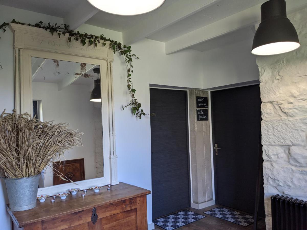 La Grange De Dourlers Bed & Breakfast Exterior foto